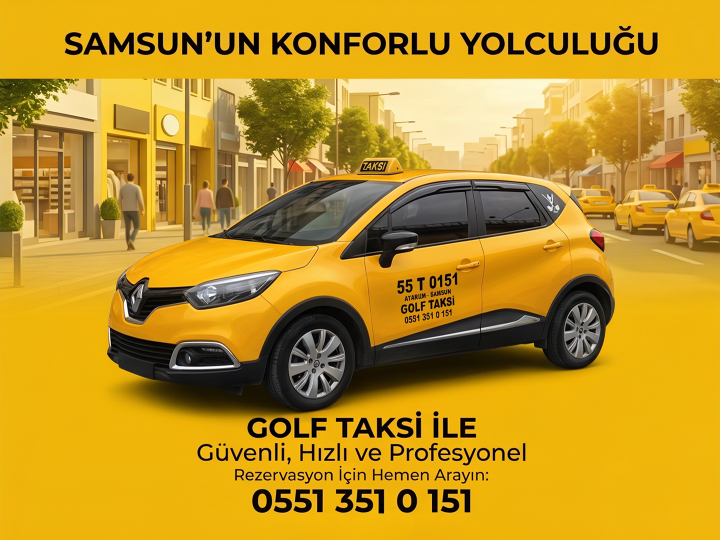 Samsun Şehir İçi Taksi Hizmeti
